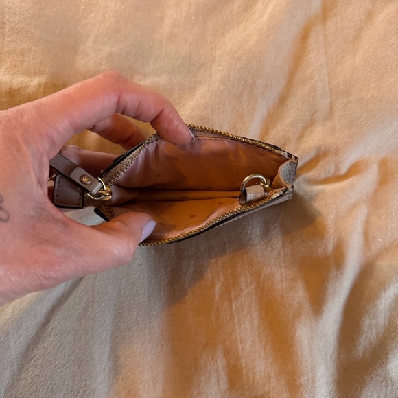 Kate Spade Gray Bow Accent Wristlet - Picture 3 of 3